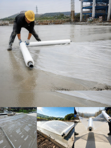 RENHEQING | Moisture Retaining and Crack Preventing Concrete Cover Film