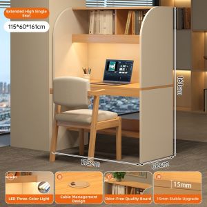 ZHUOHE | Shared Study Desk with Partitions