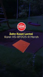 Zehn Rubber Tile Red Hs-Rf0125-R