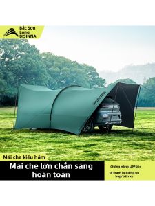 BSWOLF | Lều Che Sau Ô Tô Chống Tia UV Cho SUV 25 Phiên Bản Mới