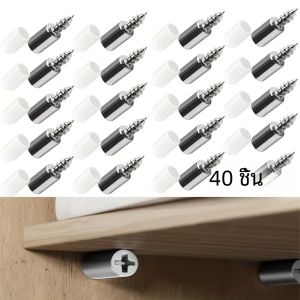20/40ชิ้นตัวยึดสกรูในตัวยึดลามิเนตชั้นวางของตู้สกรูแบบบูรณาการ