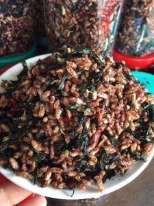 GẠO LỨT SẤY RONG BIỂN (cốm gạo lứt)