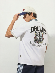 Jack Jones | Embroidered Stylish Pure Cotton Mens Tshirt Short Sleeve