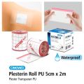 PLESTERIN ROLL PU 5cm x 2m / PLESTER LUKA WATERPROOF / PLESTER LUKA ANTI AIR / PLESTER LUKA ONEMED. 
