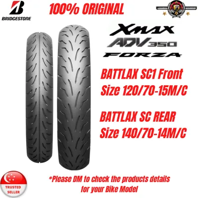 Bridgestone Battlax Tyre for Yamaha XMAX300/ Honda Forza 300/ ADV350