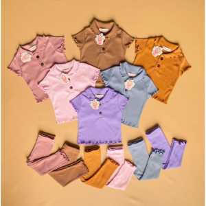 SET CURLY RUFFLE KNIT TEE! BAJU SETELAN ANAK PEREPUAN 1-5 TAHUN CURLY BAHAN Rib KNIT / BAJU SETELAN RUFFLE KNIT TEE CURLY / BAJU SETELAN BAYI PEREMPUAN / BAJU SETELAN ANAK PEREMPUAN TERBARU / BAJU SETELAN VIRAL / BAJU SETELAN ANAK MURAH