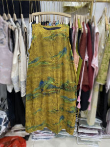 Váy Dài Không Tay Phong Cách Mới Mùa Hè 2025 Cho Nữ Váy Dài Rộng Rãi Váy Dài Đến Sàn Váy Bó Sát Váy Không Tay Váy Dự Tiệc