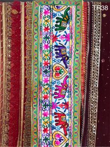 ✈️Indian tapestry wall hanging table runner floral embroidery boho aari work art✨ผ้าปักจากอินเดียสำหรับประดับบ้าน สถานที่พร้อมส่ง