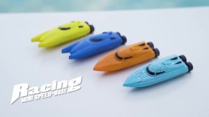 Thuyền Điều Khiển Từ Xa Mini 2.4G Tốc Độ Cao Có Đèn Chống Nước Dành Cho Hồ Bơi & Đua Trong Nhà Đồ Chơi Quà Tặng Trẻ Em