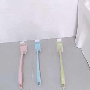 【READY STOCK】Long Handle Double-Head Curved Toilet Brush | Bathroom Cleaning Brush | Dead Corner Cleaner Tool 长柄双头弯曲马桶刷