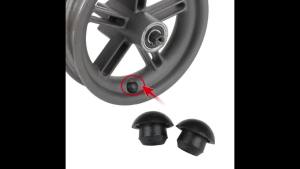 Solid Tire Wheel Hub Cap Rubber Plug For Xiaomi M365 Pro 1S Mi3 Electric Scooter Ninebot Max G30 G30D G30LP Wheel Air Hole Parts