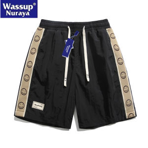 Quần Short Công Sở Nam WASSUP Nuraya Five-Five Mùa Hè Ice Silk Nhanh Khô Rộng Rãi Phong Cách Đường Phố Quần Áo Công Sở Thường Ngày