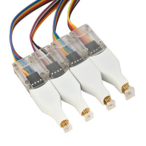 SOP8 Diymore/WSON8/QDFN8ไมโครชิป SMD ขาฤดูใบไม้ผลิการเผาไหม้ในการอ่าน/เขียนโปรแกรมชุดหัวทดสอบเหมาะสำหรับทดสอบการเขียนโปรแกรม