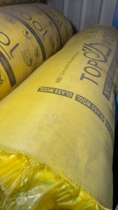 TOPWOOL Fiberglass Wool (1.2m x 30m (10kg/m3) / 1.2m x 15m (16kg/m3)) Roofing and wall Heat Insulation Penebat Haba