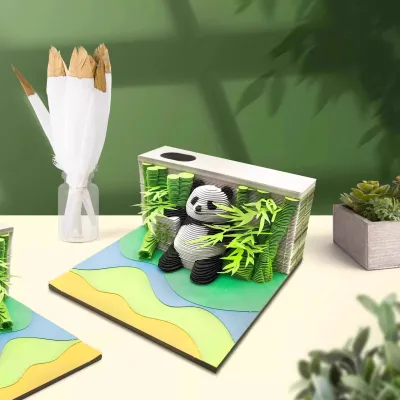 Lịch Sáng Tạo Nghệ Thuật Xé Tay 3D