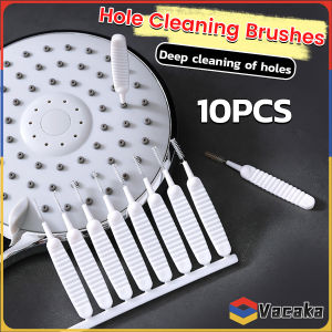 Vacaka 10Pcs Anti-clogging Mini Hole Cleaning Brushes Shower Head Cleaning Cell Phone Hole Cleaning Tools