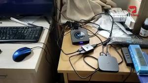 Thiết bị chuyển đổi HDMI bộ chia 2 trong 1 ra video độ nét cao 3D 4K