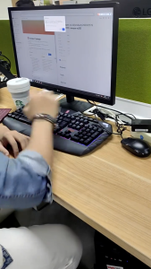 ROBOT Mouse Wireless Mouse Laptop Tanpa Kabel 2.4GHz Optical 1600DP Koneksi USB 2.4G Original M206