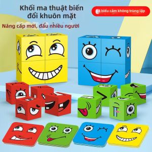 JIFANPAUL | Trò Chơi Khối Lập Phương Phát Triển Tư Duy Logic Gỗ