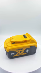 Pin Lithium 18V - 20V Max 5.0Ah Cho Máy Hệ DeWalt Dòng Xả Khủng 60A - Pin Đóng OEM Nhận Sạc Zin Có LED Báo Pin - Vĩ Gia Shop