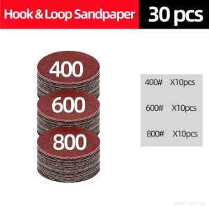 deli | Car Detailing Headlight Restoration Sandpaper round for Sanding Discs Hook & Loop Sandpaper Sheet for Metal Wood Polishing