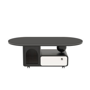 YIYOU | Minimalist Style Small Living Room Storage Tea Table with Light