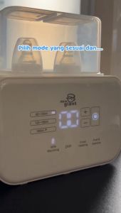 Little Giant Digital 5 in 1 Double Bottle Warmer - LG.2108 / twin penghangat asip / asi /  alat sterilizer botol susu bayi / food warmer / alat sterilizer botol bayi / steril / penghangat mpasi makanan bayi