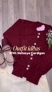 Natasya Cardigan Knit -Cardigan rajut wanita
