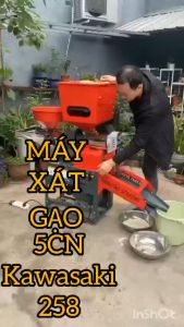 Máy xay xát lúa gạo đa chức năng búa inox