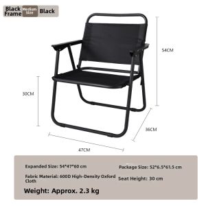 LINSI | Aluminum Portable Folding Chair Outdoor