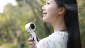 N607 New Hanging Neck Outdoor 180 Degree Folding Desktop Mini Fan Hand-held Folding High-speed Powerful Turbo Fan