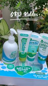 PAKET PERAWATAN BAYI LENGKAP SR Kiddos SR12 DAUN BIDARA / SAMPO ANAK / PERLENGKAPAN SABUN BAYI SATU SET / KONDISIONER BAYI / PERLENGKAPAN MANDI BAYI