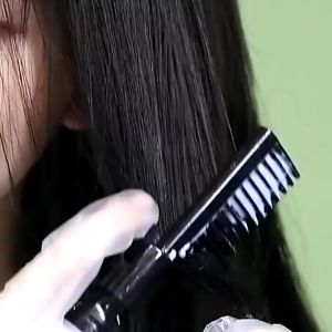 Hair Straightening Cream Easy to Use Gentle Anti-Damage Shiny Smooth No Hurting Repair Damaged Hair Straightening Treatment Hair Cream 260ML