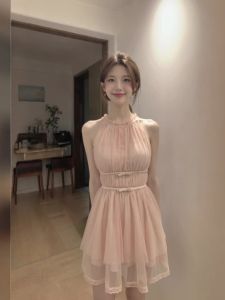 CHANGTONG | French Elegant Fairy Dress Slim Waist