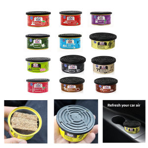 1set (2pcs) Car Air Freshener  Organic Cans | Odor Eliminator Essential | Long-Lasting | Strong Fragrance | For Home