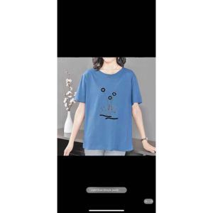 HUAXUNRAN | Cotton Loose Fit Womens T-shirt