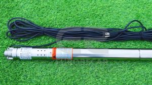 220V 60Hz Deep Well Pump Stainless Steel Submersible Pump 180ft 8GPM High Lift Single Phase Screw Water Pump