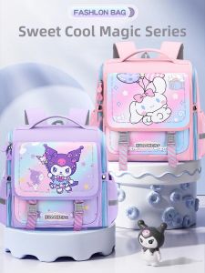 MONLEYTA | Ultra-light Cartoon Horizontal School Bag For Kindergarten Girls New 2024 Model High Aesthetic Value Student Backpack