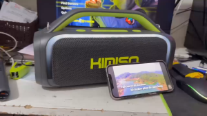 Loa Kimiso KMS-809 PRO Tặng 2 Micro UHF Công Suất 60W  Hát Karaoke Hay Tiếng Sáng Bass Căng Pin Trâu Đèn Led 7 Màu   Chất Âm Dày Ấm  Hát Hay