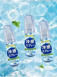 Cooling Spray Instant Cooling Spray Prevent Heat Stroke Cool Spray Body Mist Clothing Cooling Mist