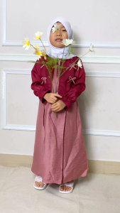 Soulleha Haura Korean Style (Set Vest) 2in1 Couple Mom & Kid Katun Premium