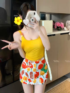 HAYOU | Flattering Yellow Bikini