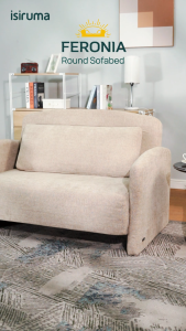 Sofa Bed Minimalis Nyaman FERONIA Round Sofabed - ISIRUMA