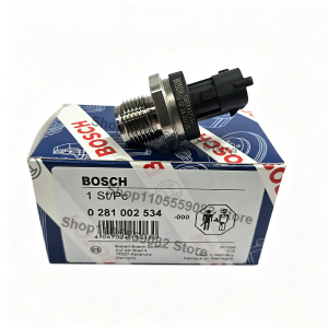Bosch | Original Fuel Pressure Sensor 0281002534 0281002921 504088732 0281002851 5093112AA For Chevrolet & GMC 2004-2005 Diesel V8 6.6L