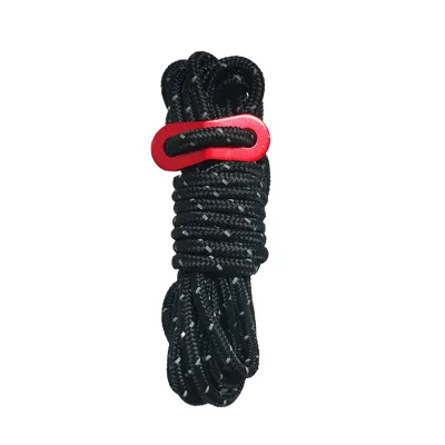 Dây Leo Núi Ngoài Trời 6mm 4 Mét Dây Cứu Hộ Dây Thoát Hiểm Dây Thả Dây Dây Câu Cá Dây Leo Trèo