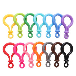 พวงกุญแจรถห่วงแยกจี้กระเป๋าพวงกุญแจแบบ DIY พวงกุญแจอะคริลิค5ชิ้นที่ใส่กุญแจแฮนด์เมดจี้เครื่องประดับ