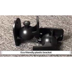 2PCS Speaker Mount Wall Bracket Stand Surround Holder Adjustable Swivel and Tilt Angle Rotation