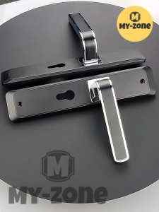 Myzone Alloy LOCK SET Silent Doorlock Door knob Hardware Doorknob for Main door 35-45mm Indoor Outdoor