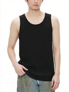WANTELU | Áo Thun Không Tay Mỏng Nhẹ Cho Mùa Hè Từ Cotton Sạch