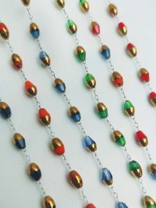 สร้อยคอคริสตัลไททาเนียม จี้ห้อยต่างหู กำไลข้อมือ จี้ทำมือ สไตล์ใหม่ โลหะผสมไททาเนียม ไมโครไฟเบอร์